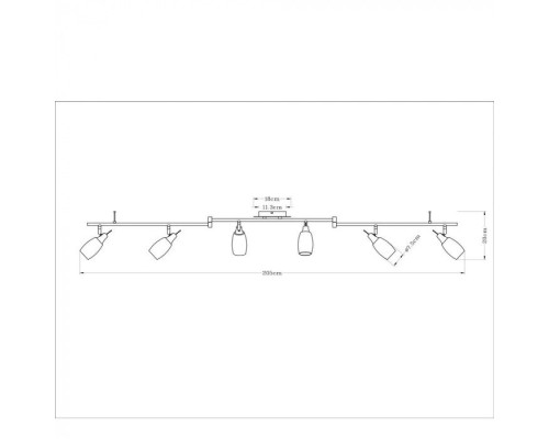 Спот Volare A4590PL-6SS Arte Lamp Спот Volare A4590PL-6SS Arte Lamp