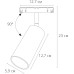 Трековый светильник Linea A4661PL-1SG Arte Lamp