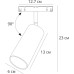 Трековый светильник Linea A4661PL-1WH Arte Lamp