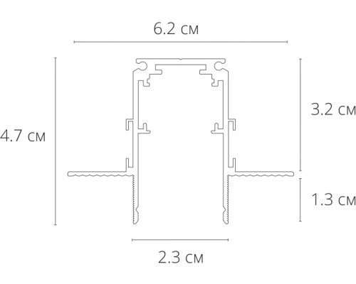 Шинопровод Linea-Accessories A472233 Arte Lamp Шинопровод Linea-Accessories A472233 Arte Lamp