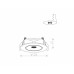 Точечный светильник Kaus A4762PL-1WH Arte Lamp
