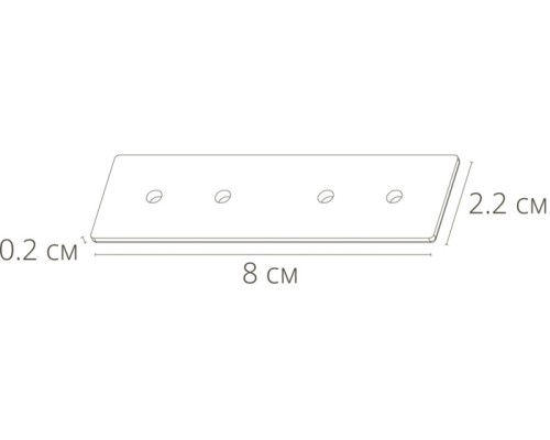 Соединитель Linea-Accessories A480533 Arte Lamp Соединитель Linea-Accessories A480533 Arte Lamp