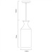 Подвесной светильник Caraffa A4971SP-1CC Arte Lamp