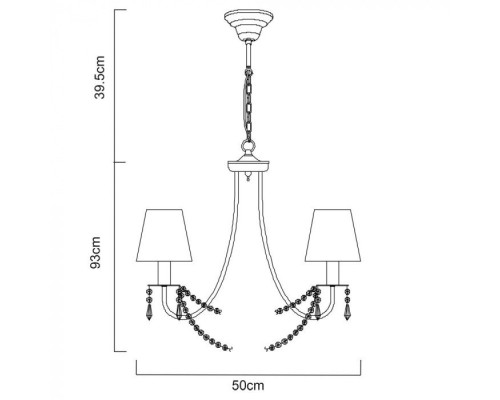 Подвесная люстра Armonico A5008LM-5GO Arte Lamp Подвесная люстра Armonico A5008LM-5GO Arte Lamp
