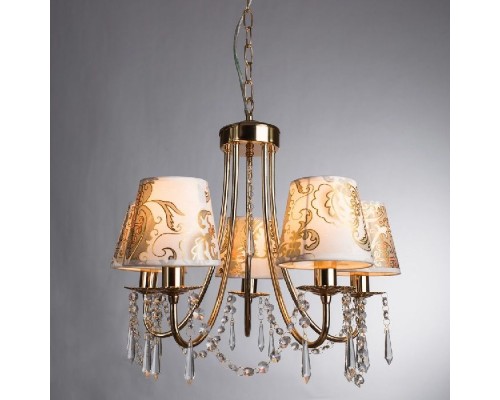 Подвесная люстра Armonico A5008LM-5GO Arte Lamp Подвесная люстра Armonico A5008LM-5GO Arte Lamp