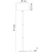 Торшер Robert A5029PN-1SS Arte Lamp