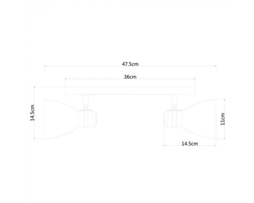 Спот Mercoled A5049AP-2WH Arte Lamp Спот Mercoled A5049AP-2WH Arte Lamp