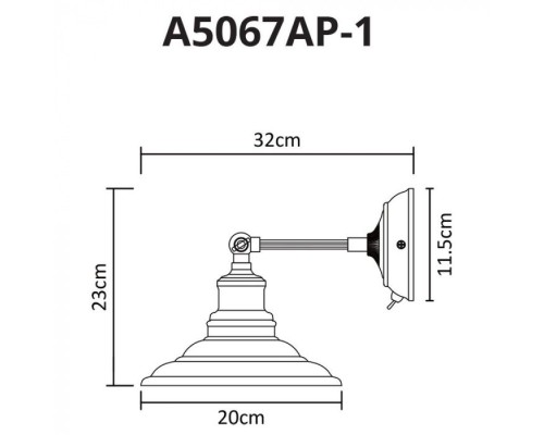Спот Lido A5067AP-1WH Arte Lamp Спот Lido A5067AP-1WH Arte Lamp