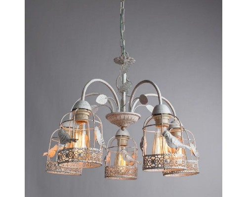 Подвесная люстра Cincia A5090LM-5WG Arte Lamp Подвесная люстра Cincia A5090LM-5WG Arte Lamp