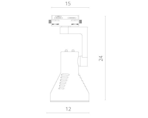 Трековый светильник Nido A5109PL-1BK Arte Lamp Трековый светильник Nido A5109PL-1BK Arte Lamp