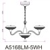 Подвесная люстра Bern A5168LM-5WH Arte Lamp