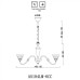 Подвесная люстра Toscana A5184LM-6CC Arte Lamp