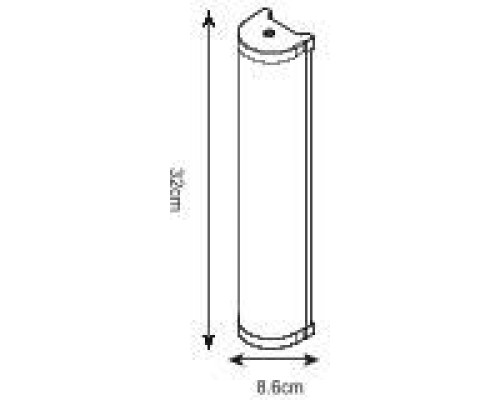 Настенный светильник Aqua-bara A5210AP-2WH Arte Lamp Настенный светильник Aqua-bara A5210AP-2WH Arte Lamp