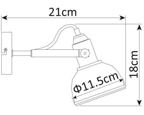 Бра Martin A5213AP-1BR Arte Lamp Бра Martin A5213AP-1BR Arte Lamp