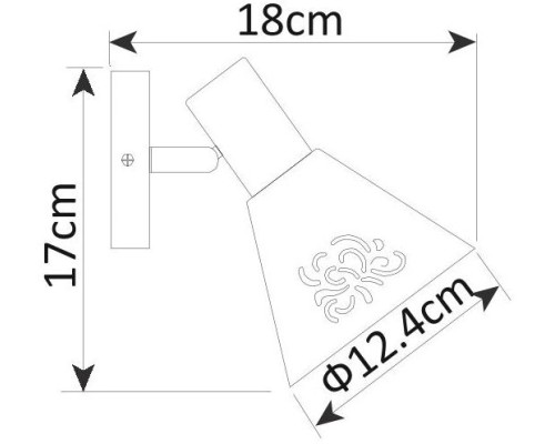 Спот Cono A5218AP-1WG Arte Lamp Спот Cono A5218AP-1WG Arte Lamp