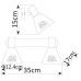 Спот Cono A5218AP-2WG Arte Lamp