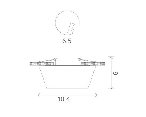 Точечный светильник Pezzi A5243PL-1WH Arte Lamp Точечный светильник Pezzi A5243PL-1WH Arte Lamp