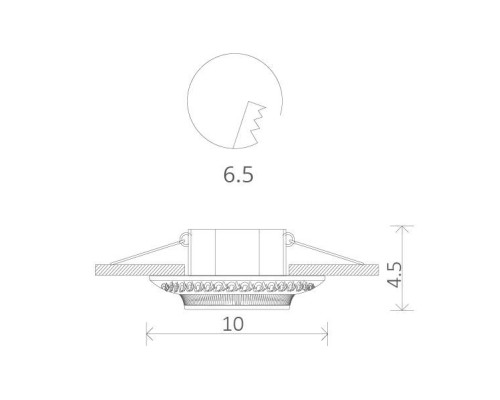 Точечный светильник Occhio A5280PL-1AB Arte Lamp Точечный светильник Occhio A5280PL-1AB Arte Lamp