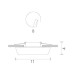Точечный светильник Cratere A5306PL-1WH Arte Lamp