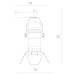 Трековый светильник Petalo A5319PL-1BK Arte Lamp