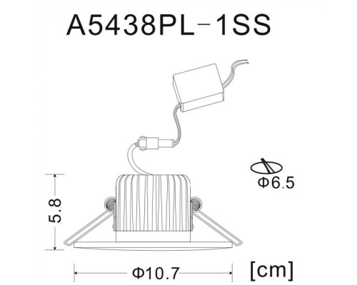 Точечный светильник Uovo A5438PL-1SS Arte Lamp Точечный светильник Uovo A5438PL-1SS Arte Lamp