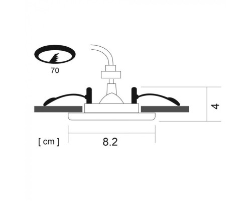 Точечный светильник Aqua A5444PL-1CC Arte Lamp Точечный светильник Aqua A5444PL-1CC Arte Lamp