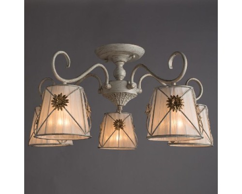 Потолочная люстра Fortuna A5495PL-5WG Arte Lamp Потолочная люстра Fortuna A5495PL-5WG Arte Lamp