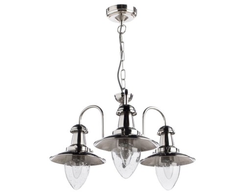 Подвесная люстра Fisherman A5518LM-3SS Arte Lamp Подвесная люстра Fisherman A5518LM-3SS Arte Lamp