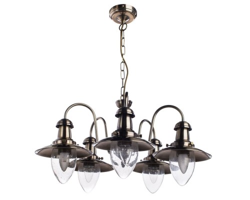 Подвесная люстра Fisherman A5518LM-5AB Arte Lamp Подвесная люстра Fisherman A5518LM-5AB Arte Lamp