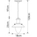 Подвесной светильник Fisherman A5518SP-1SS Arte Lamp