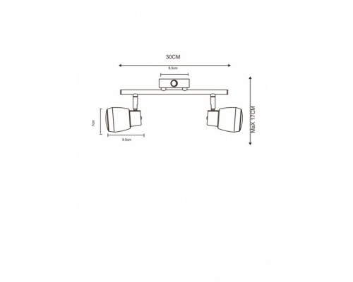 Спот Cuffia A5621AP-2CC Arte Lamp Спот Cuffia A5621AP-2CC Arte Lamp