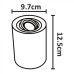 Точечный светильник Falcon A5644PL-1BK Arte Lamp