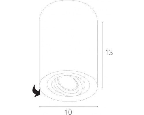 Точечный светильник Falcon A5644PL-1SI Arte Lamp Точечный светильник Falcon A5644PL-1SI Arte Lamp