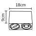 Точечный светильник Pictor A5655PL-2WH Arte Lamp