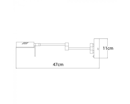 Бра Wizard A5665AP-1AB Arte Lamp Бра Wizard A5665AP-1AB Arte Lamp