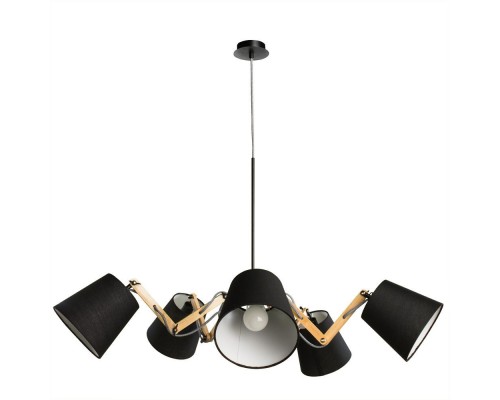 Подвесная люстра Pinocchio A5700LM-5BK Arte Lamp Подвесная люстра Pinocchio A5700LM-5BK Arte Lamp