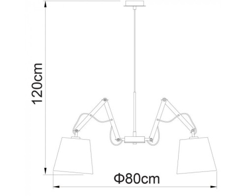 Подвесная люстра Pinocchio A5700LM-5WH Arte Lamp Подвесная люстра Pinocchio A5700LM-5WH Arte Lamp