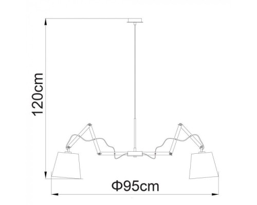 Подвесная люстра Pinocchio A5700LM-8BK Arte Lamp Подвесная люстра Pinocchio A5700LM-8BK Arte Lamp