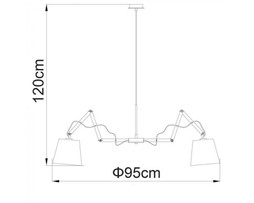Подвесная люстра Pinocchio A5700LM-8WH Arte Lamp Подвесная люстра Pinocchio A5700LM-8WH Arte Lamp