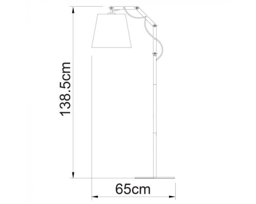 Торшер Pinocchio A5700PN-1WH Arte Lamp Торшер Pinocchio A5700PN-1WH Arte Lamp