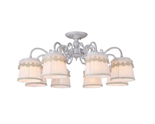 Потолочная люстра Merletto A5709PL-8WG Arte Lamp Потолочная люстра Merletto A5709PL-8WG Arte Lamp