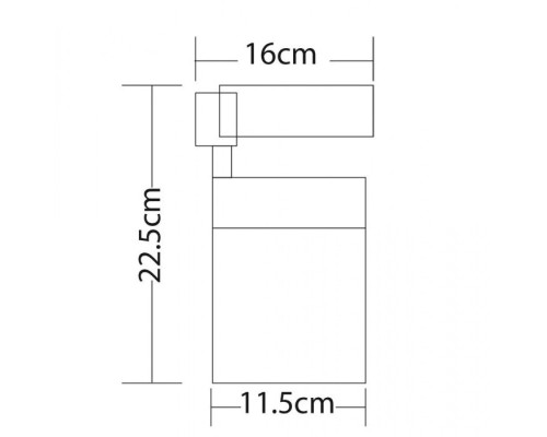 Трековый светильник Attento A5750PL-1BK Arte Lamp Трековый светильник Attento A5750PL-1BK Arte Lamp