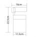 Трековый светильник Attento A5750PL-1BK Arte Lamp