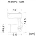 Трековый светильник Piccolo A5910PL-1WH Arte Lamp