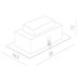Точечный светильник Cardani Medio A5930PL-2SI Arte Lamp
