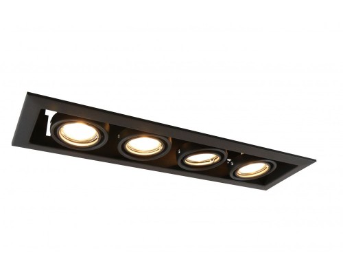 Точечный светильник Cardani Piccolo A5941PL-4BK Arte Lamp