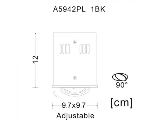 Точечный светильник Cardani Piccolo A5942PL-1BK Arte Lamp Точечный светильник Cardani Piccolo A5942PL-1BK Arte Lamp