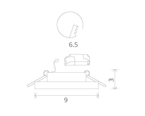 Точечный светильник Wagner A5958PL-1CC Arte Lamp Точечный светильник Wagner A5958PL-1CC Arte Lamp