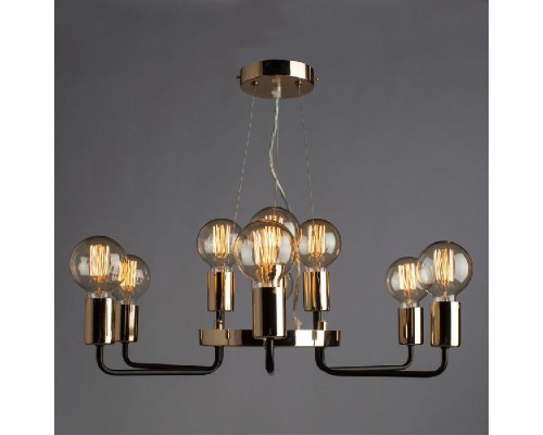 Подвесная люстра Gelo A6001LM-9BK Arte Lamp Подвесная люстра Gelo A6001LM-9BK Arte Lamp