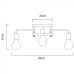 Потолочная люстра Gelo A6001PL-7BK Arte Lamp